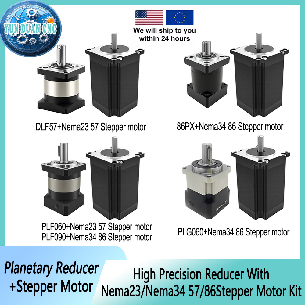 Redutor Planetário 57/86mm par - Planetary Gearbox Reducer Nema 23 34 avaliação e preço