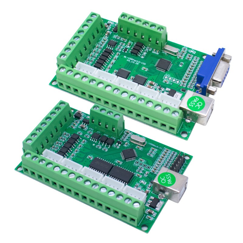 Placa de driver de motor cnc u - 5 Axis Cnc Breakout Board Interface Mach3 avaliação e preço