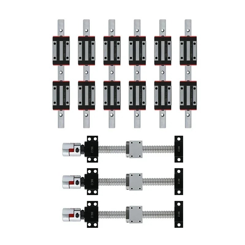 Trilhos lineares, guias linear - Hgr20 Linear Guide Rail Ballscrew Set avaliação e preço
