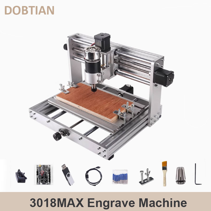 Máquina de gravação cnc 3018 p - Cnc 3018 Pro Max Metal avaliação e preço