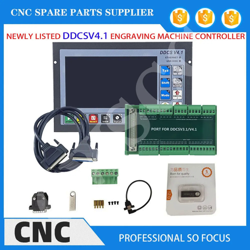 A mais recente atualização DDC - Ddcs V4.1 4 Axis Cnc Offline Controller avaliação e preço